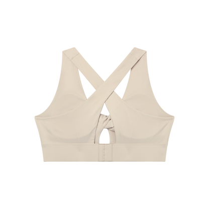 Women's Twist Front V-Neck Sports Bra