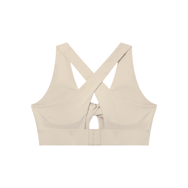 Women's Twist Front V-Neck Sports Bra