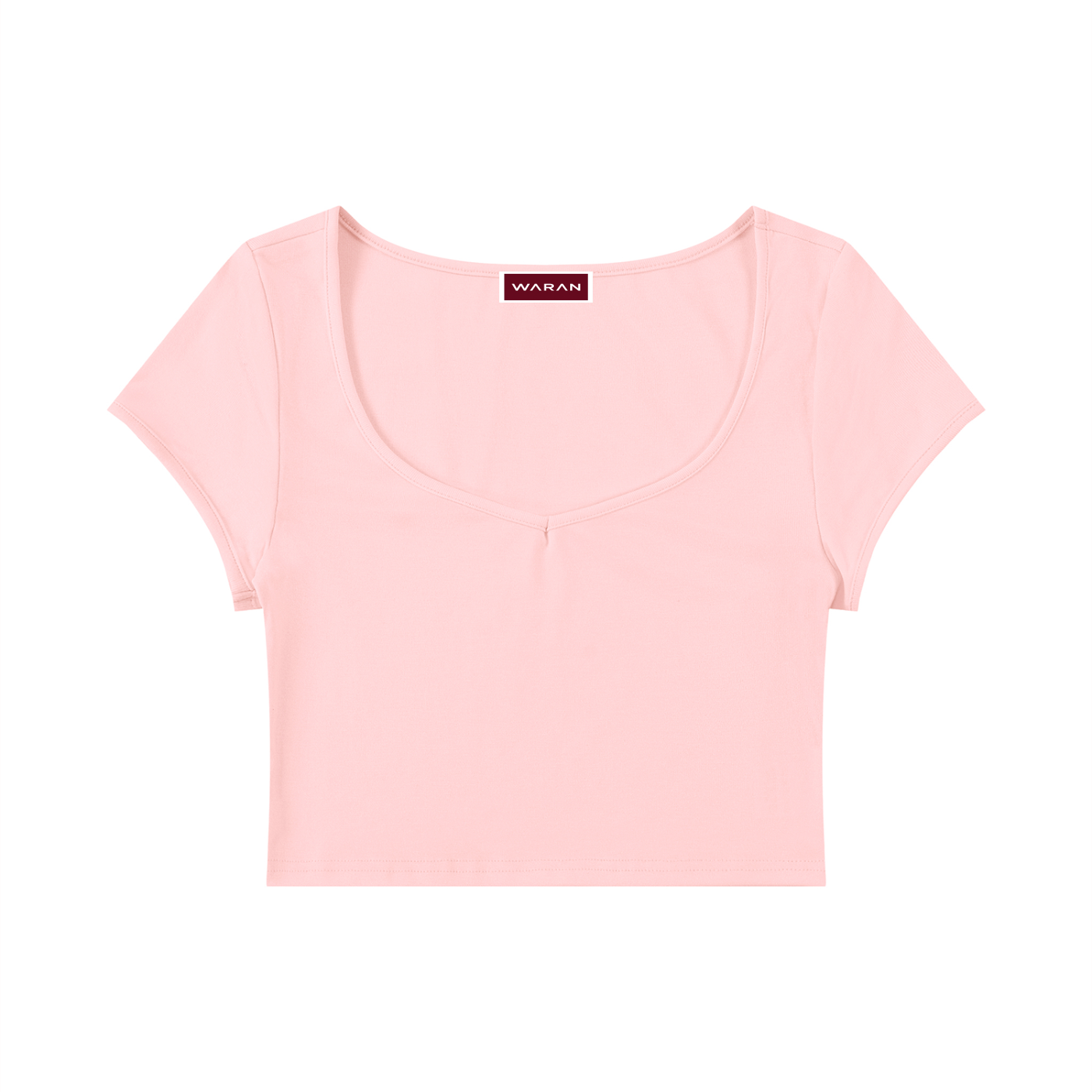 Women's Slim Cap Sleeve Crop T-Shirt