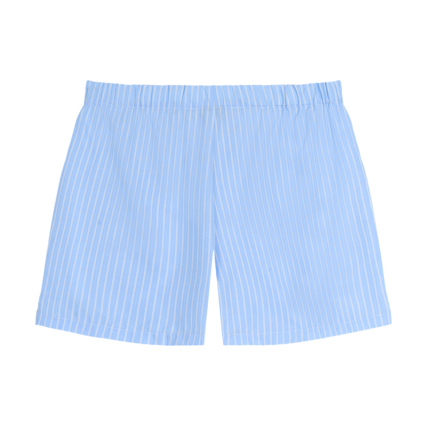 Waran Striped Elastic Waist Shorts