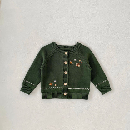 Cotton Yarn Sweater Coat