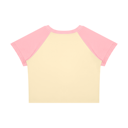 Women’s Raglan Color Block Baby T-Shirt