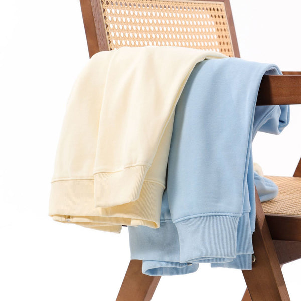 Loose Cotton Zip-Up Hoodie