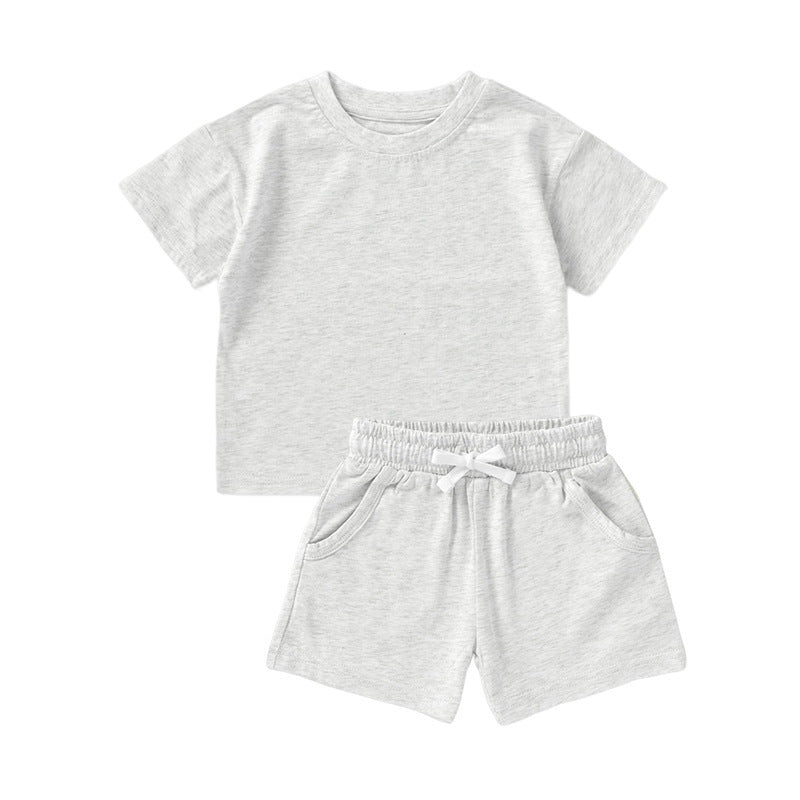 Baby Organic Cotton Shorts Suit