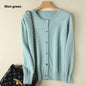 Mink Fur Cardigan Sweater Coat