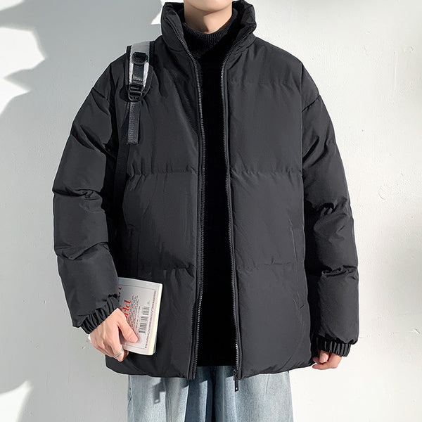 Unisex Plaid Long Jacket With Pockets Woolen Coat - Stuffs & Savers