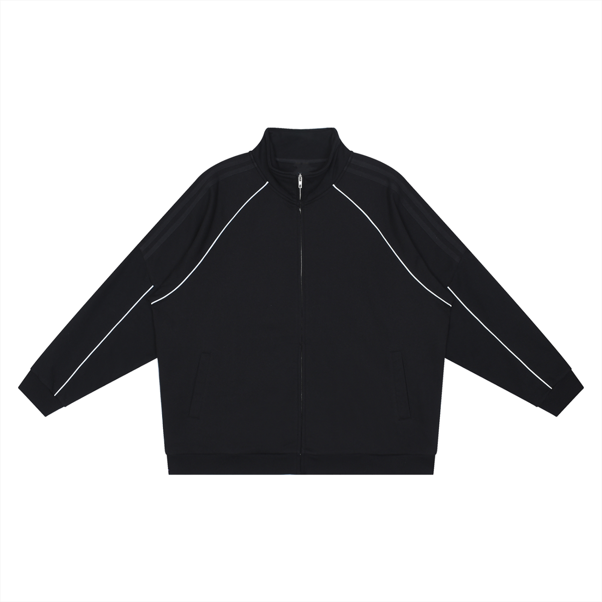 Waran Reflection Striped Raglan Sleeve Jacket 365GSM