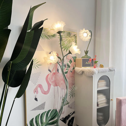 Cream Style Floor Lamp