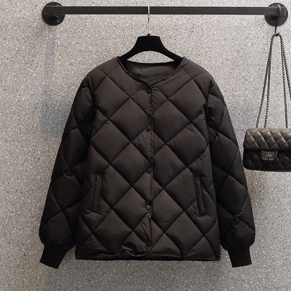 Doudoune Courte Femme Hiver Style Coréen Légère