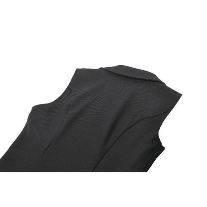 Dark in Love Gilet Corset Punk clouté à lacer