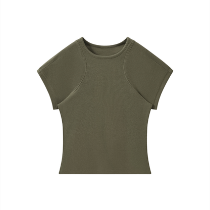 Women’s Slim Fit Paneling T-Shirt