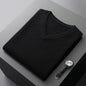 V-Neck Sleeveless Knitted Wool Sweater