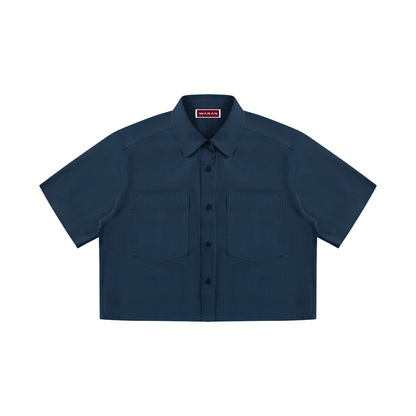 Women’s Crop Short Sleeve Shirt