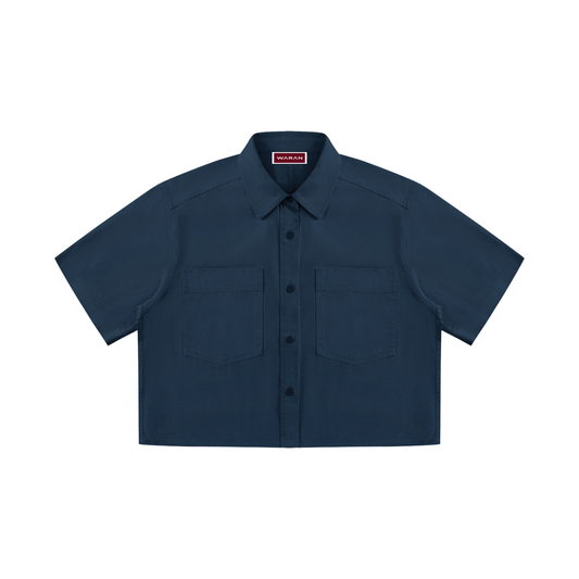 Women’s Crop Short Sleeve Shirt