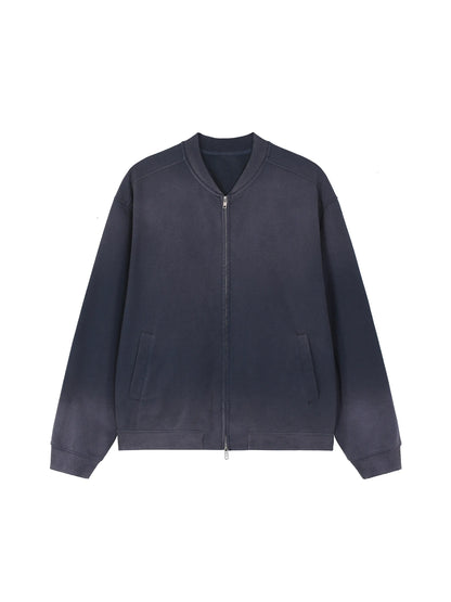 Sun Fade Heavyweight Baseball Jacket