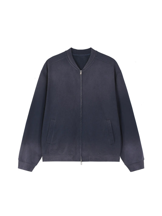 Sun Fade Heavyweight Baseball Jacket