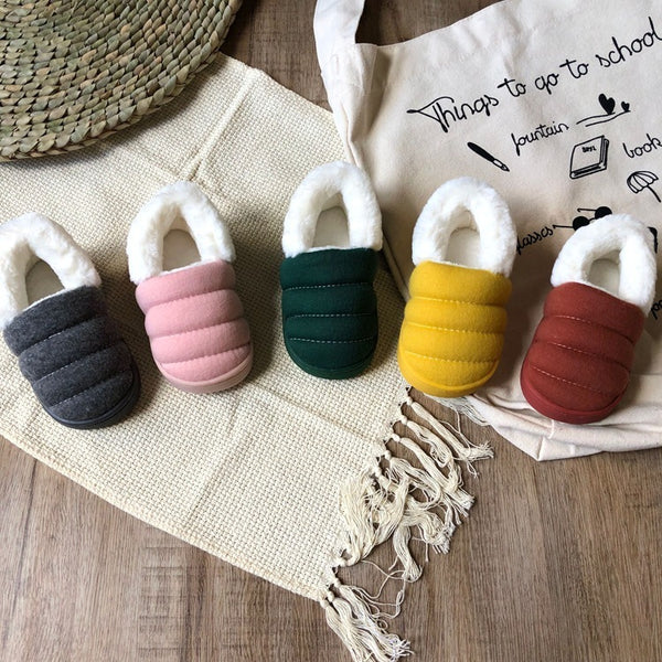 Children Cotton Slippers