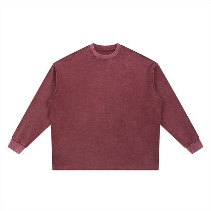 Waran Mineral Wash Waffle Oversized T-Shirt