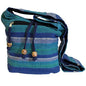 NSBag-02 - Nepal Sling Bag - Blue Rivers
