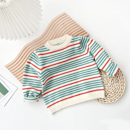 Children’s Striped Knitted Top