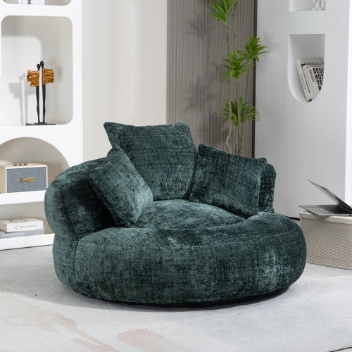 COOLMORE Lazy Sofa Durable Comfort Lounger High Back Bean Bag Chair Couch With Three Pillows For Adults And Kids, Indoor & Outdoor, Single Gaming Sofa Chair For Bedroom,Office