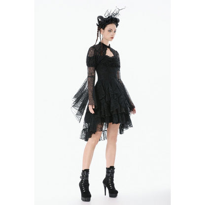 Dark in Love Elara Gothic Versatile Lace Shoulder Cape