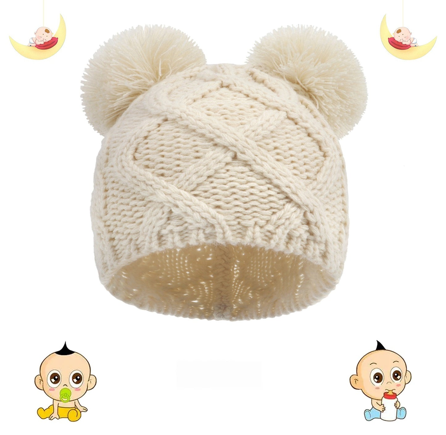 Children's Knitted Wool Hat