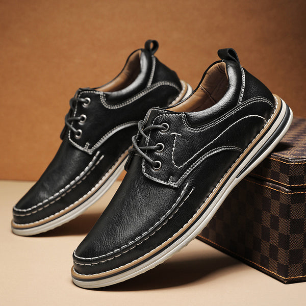 Chaussures en cuir décontractées pour hommes