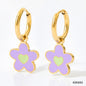 Women's Alloy Cute Colorful Oil Necklace Earrings