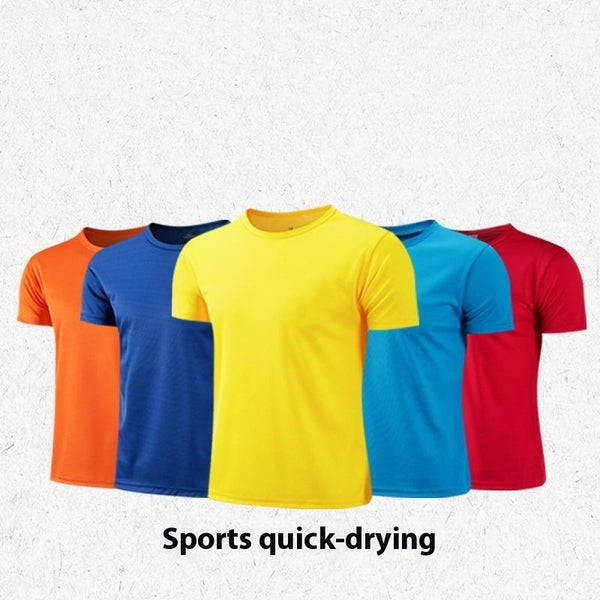 Mens Quick-drying sports T-shirts