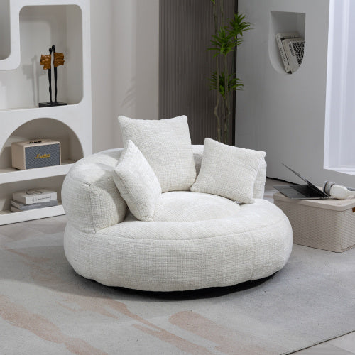 COOLMORE Lazy Sofa Durable Comfort Lounger High Back Bean Bag Chair Couch With Three Pillows For Adults And Kids, Indoor & Outdoor, Single Gaming Sofa Chair For Bedroom,Office