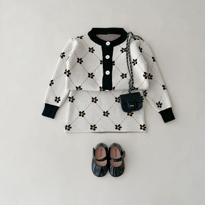 Sport Cardigan Coat Skirt