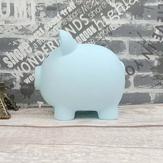 Children's Cute Cartoon Vinyl Pig Coin Bank Children Can't Break