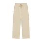 Solid Color Straight-Leg Sweatpants