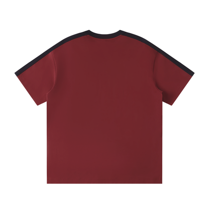 Waran Unisex Colorblock Striped T-Shirt