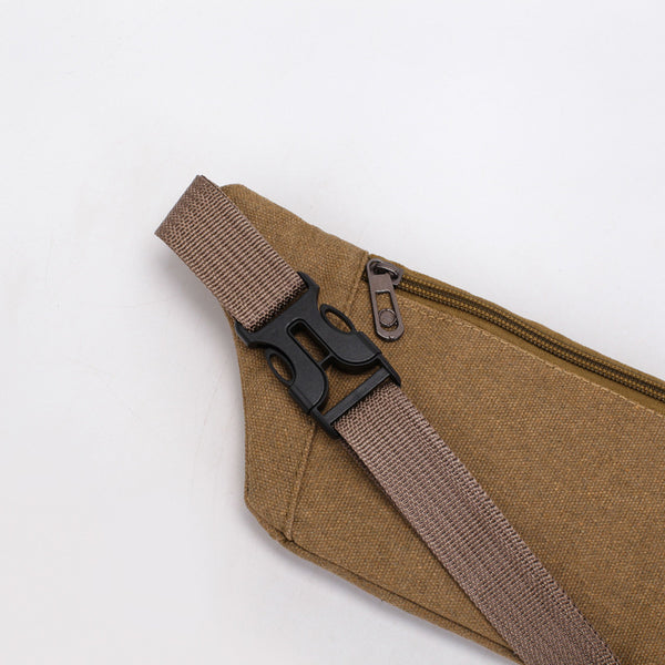 Men's Thick Canvas Messenger Bag - Stuffs & Savers
