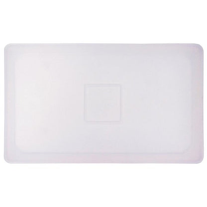 GN 1/4 Silicone Gastronorm Hi-Heat Lid Clear