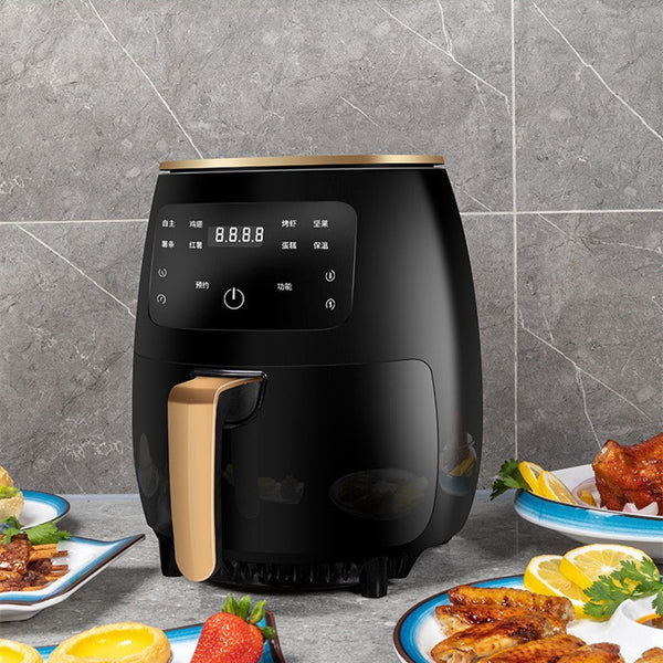 Friteuse électrique intelligente à écran tactile pour la maison
