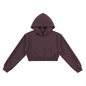 Womens Cropped stringless Hoodie