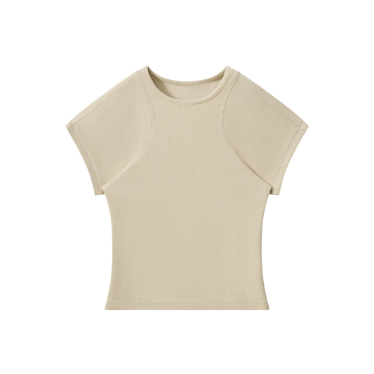 Women’s Slim Fit Paneling T-Shirt