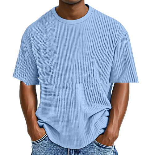 Casual Comfort Waffle Short Sleeve