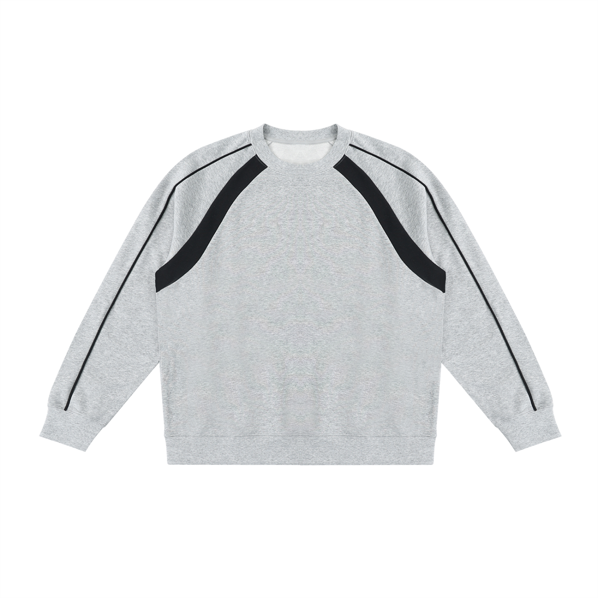 Unisex Color Block Crewneck Sweatshirt