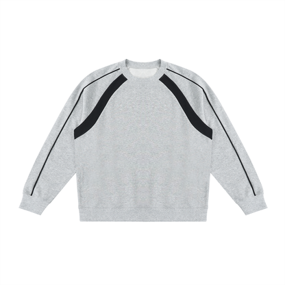 Unisex Color Block Crewneck Sweatshirt