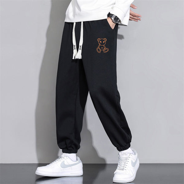 Pantalon long décontracté ample pour homme