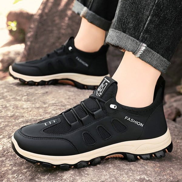 Chaussures de voyage légères à semelle souple pour personnes d'âge moyen et âgées
