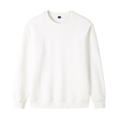 Pure Cotton Long Sleeve Round Neck Sweatshirt
