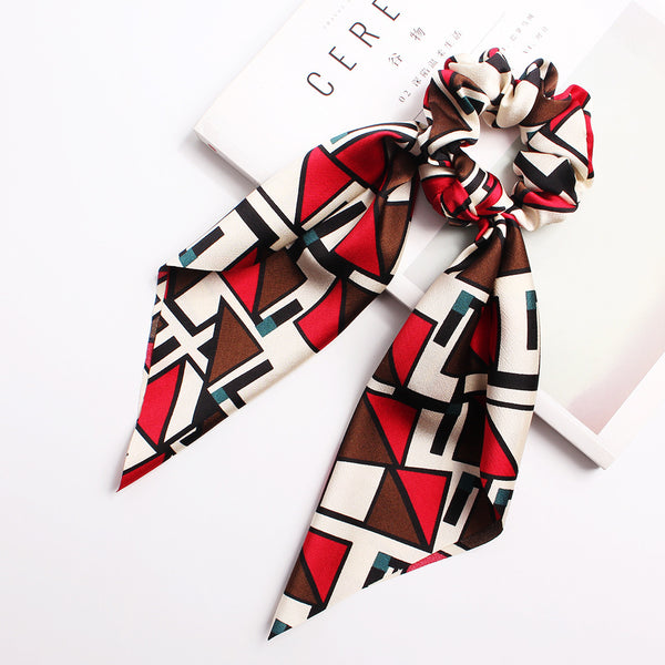 Horse Tail Ribbon Fabric Large Hair Tie