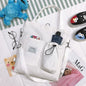 Sacs en toile Harajuku Sac à main étudiant avec poches Sac à dos preppy Sac à bandoulière pour femme