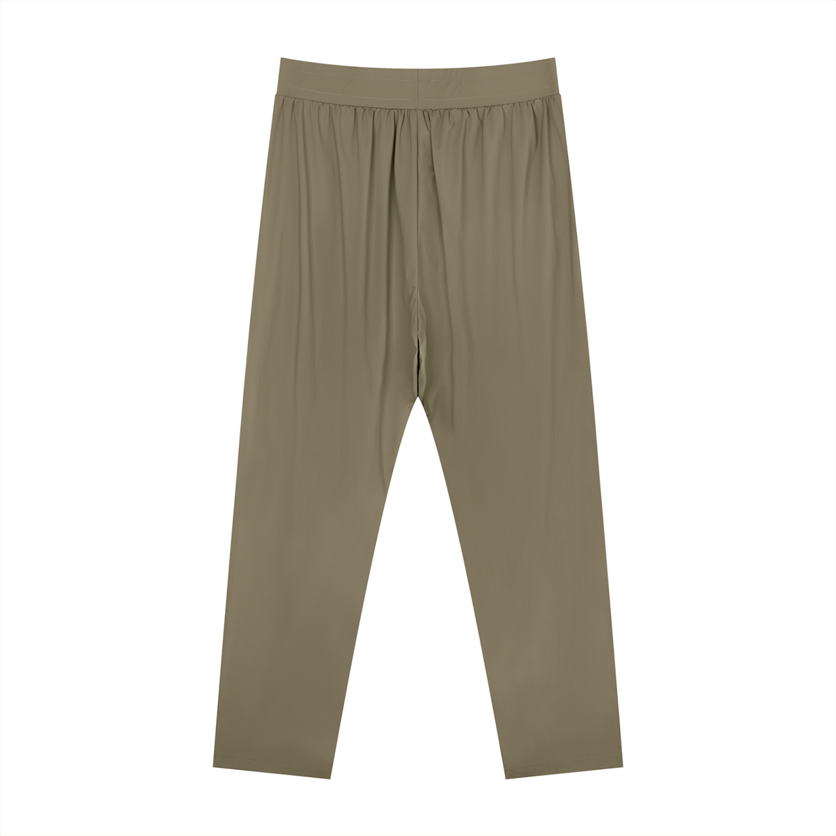 Men's Straight Leg Elastic Waist Pants