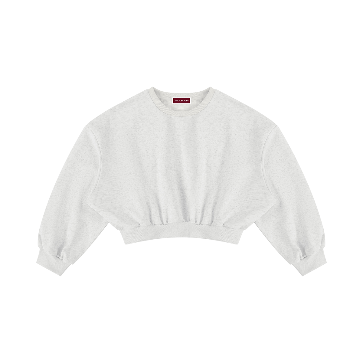 Women's Boxy Cropped Crewneck Sweatshirt